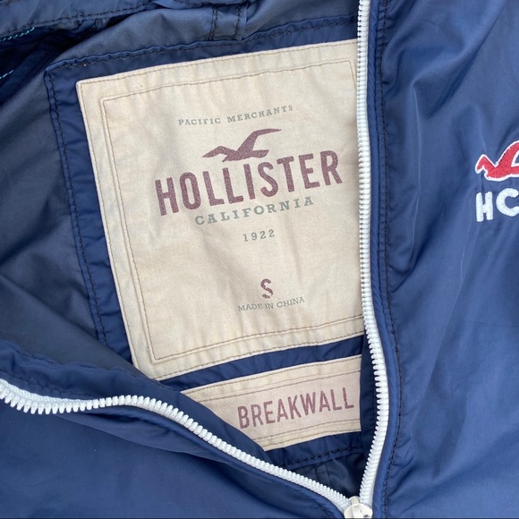 Hollister Zip-Up Windbreaker Jacket - Picture 2 of 3